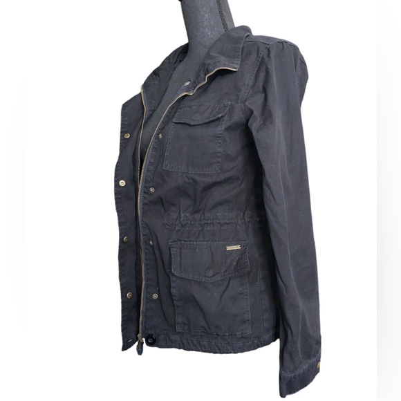 Women’s Black Utility Jacket size small - Picture 4 of 6